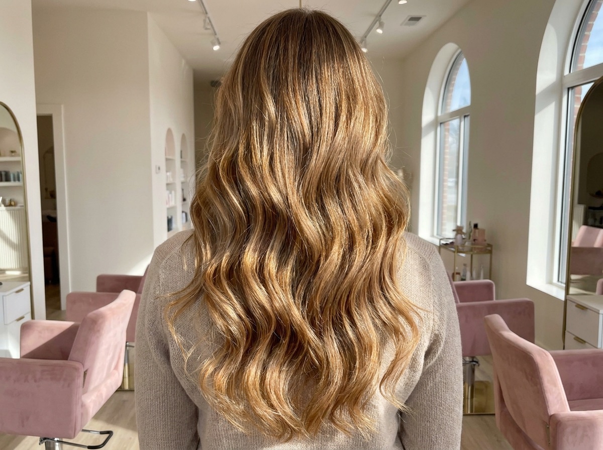 Cabelo antes do balayage: baço, sem brilho